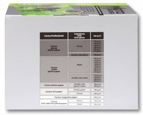 Фотобумага Cactus CS-GA6180500 фото 2