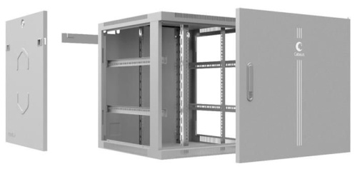 Шкаф телекоммуникационный Cabeus SH-05F-12U60/45m фото 4 Шкаф телекоммуникационный Cabeus SH-05F-12U60/45m фото 4