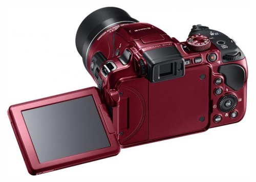Цифровой фотоаппарат Nikon CoolPix B700 красный VNA931E1 фото 3