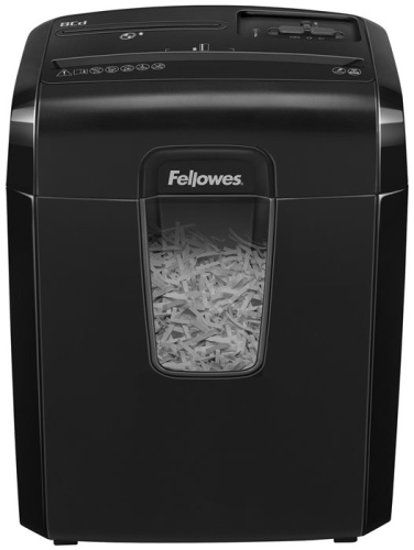 Уничтожитель бумаг Fellowes PowerShred 8CD черный FS-46921 Уничтожитель бумаг Fellowes PowerShred 8CD черный FS-46921