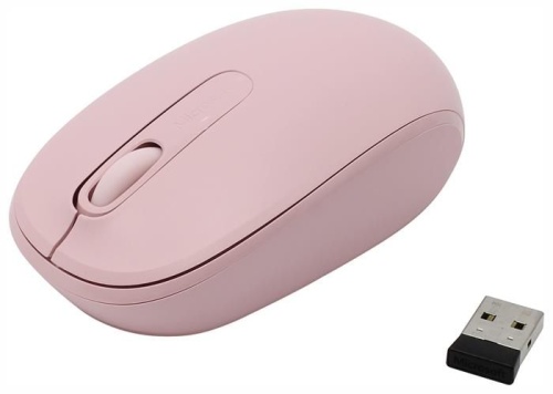 Беспроводная мышь Microsoft Mobile Mouse 1850 розовый U7Z-00024 Беспроводная мышь Microsoft Mobile Mouse 1850 розовый U7Z-00024