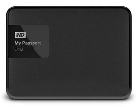 Внешний жесткий диск 2.5 Western Digital 3TB My Passport Ultra WDBNFV0030BBK