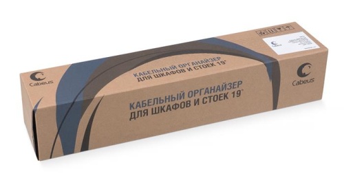 Кабельный органайзер Cabeus JB08-2U-GY фото 2 Кабельный органайзер Cabeus JB08-2U-GY фото 2