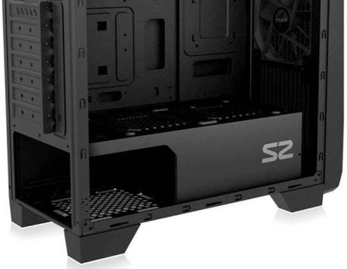 Корпус Miditower Zalman S2 BLACK фото 6