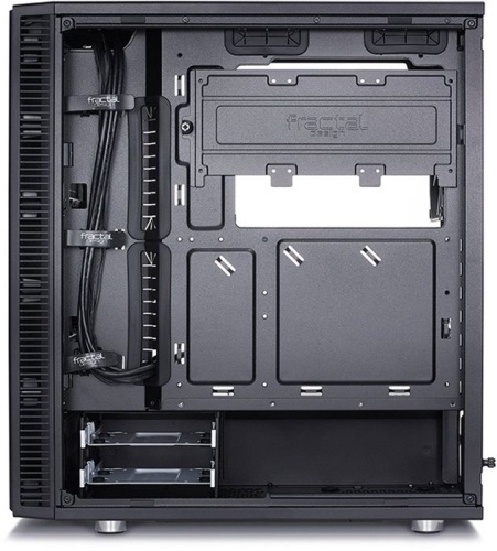 Корпус Miditower Fractal Design Define C TG Black, Window фото 4