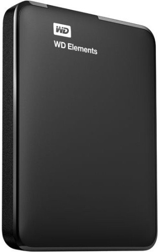 Внешний жесткий диск 2.5 Western Digital 1Tb Elements Portable WDBUZG0010BBK-WESN черный