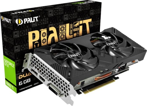 Видеокарта PCI-E Palit 6144Mb PA-GTX1660Ti DUAL 6G NE6166T018J9-1160C фото 10