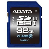 Карта памяти SDHC A-Data 32GB UHS-I class10 ASDH32GUICL10-R