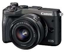 Цифровой фотоаппарат Canon EOS M6 черный 1724C012