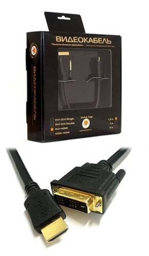 Кабель-переходник DVI-HDMI Konoos KC-HDMI-DVI-1.8