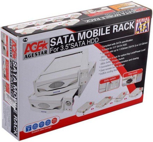 Съемный контейнер Agestar SR3P(SW)-3F Съемный контейнер Agestar SR3P(SW)-3F