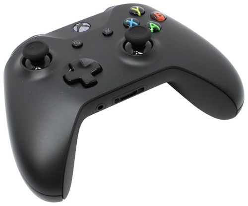 Геймпад Microsoft Xbox One + USB кабель для ПК черный USB 4N6-00002 фото 2 Геймпад Microsoft Xbox One + USB кабель для ПК черный USB 4N6-00002 фото 2