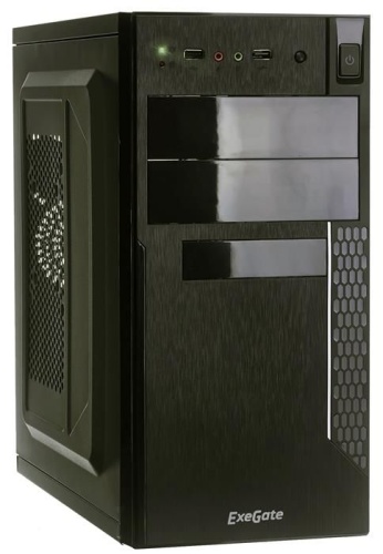 Корпус Minitower EXEGATE QA-411 Black EX272739RUS