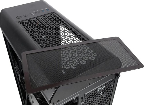 Корпус Miditower Aerocool Aero One Eclipse-G-BK-v1 черный ACCM-PB17143.11 фото 4