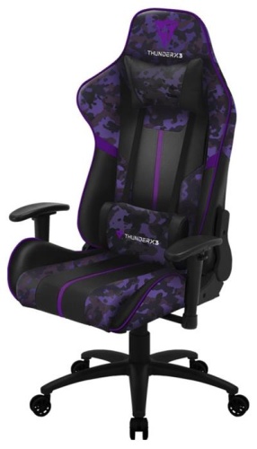 Игровое кресло ThunderX3 BC3-Ultra AIR Tech Violet camo/purple TX3-BC3UV