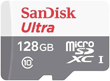 Карта памяти micro SDXC SanDisk 128Gb Ultra 80 SDSQUNS-128G-GN6MN