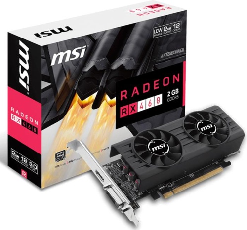 Видеокарта PCI-E MSI 2048Mb RX 460 2GT LP фото 5