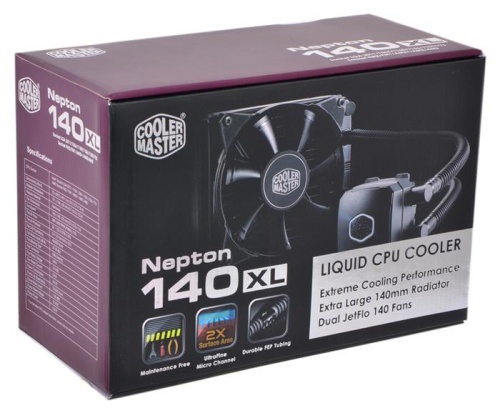 Система водяного охлаждения Cooler Master Nepton 140XL RL-N14X-20PK-R1 фото 9