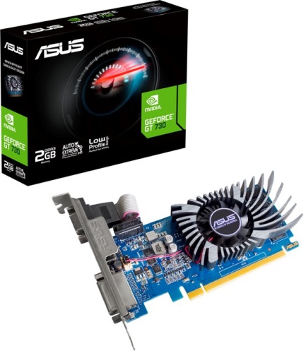 Видеокарта PCI-E ASUS 2048Mb GT730-2GD3-BRK-EVO фото 4