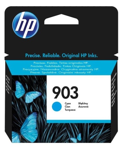 Оригинальный струйный картридж Hewlett Packard 903 T6L87AE голубой