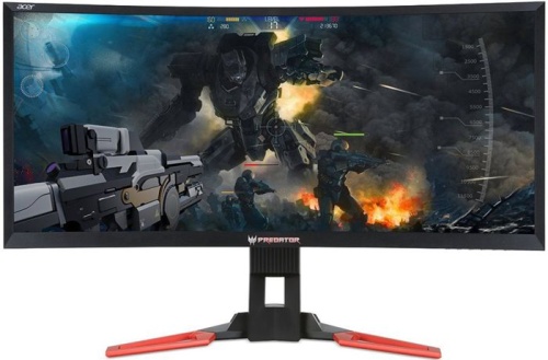 Монитор Acer Predator Z35 (UM.CZ0EE.001) черно-красный