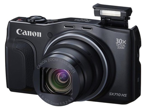Цифровой фотоаппарат Canon PowerShot SX710HS, черный 0109C002 фото 2