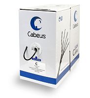 Кабель UTP Cabeus UTP-4P-Cat.5e-SOLID-BK