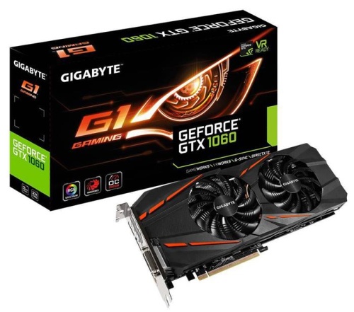 Видеокарта PCI-E GIGABYTE 3072МБ GV-N1060G1GAMING-3GD фото 3