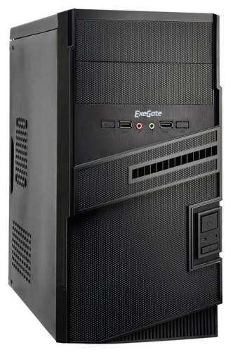 Корпус Minitower EXEGATE BA-112U Black EX271462RUS