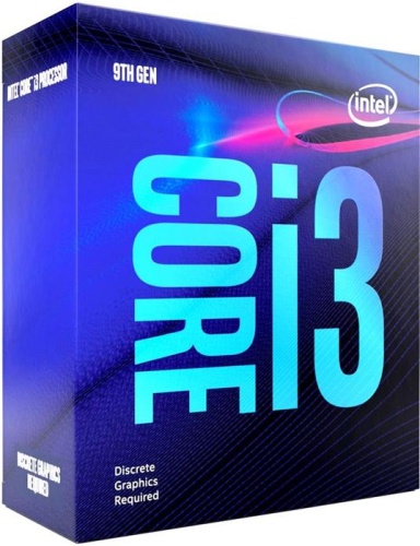 Процессор Socket1151 v2 Intel Core i3-9100F BOX BX80684I39100FS RF7W