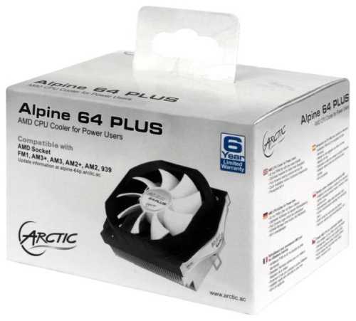 Кулер для процессора Arctic Cooling Alpine 64 Plus фото 5 Кулер для процессора Arctic Cooling Alpine 64 Plus фото 5
