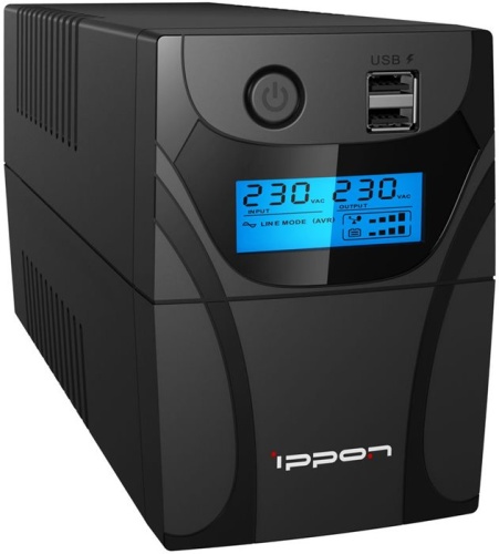 ИБП (UPS) Ippon Back Power Pro II Euro 650 360Вт 650ВА черный 1005511
