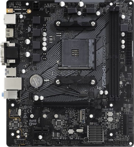 Мат. плата SocketAM4 ASRock B550M-HDV