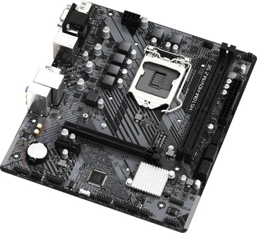 Мат. плата Socket1200 ASRock H510M-HDV/M.2 SE фото 2