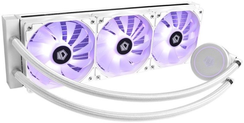 Система водяного охлаждения ID-Cooling AURAFLOW X 360 SNOW фото 7