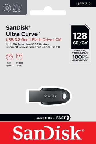 Накопитель USB flash SanDisk 128GB SanDisk CZ550 Ultra Curve SDCZ550-128G-G46 фото 4