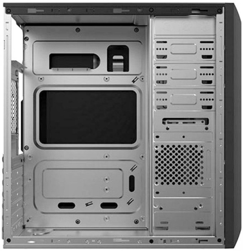 Корпус Miditower Foxline FL-816-FZ450R-U31 черный фото 6