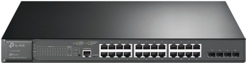 Коммутатор управляемый TP-Link TL-SG3428MP 24G 4SFP 24PoE+ 384W