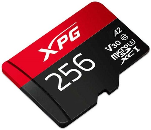 Карта памяти micro SDXC A-Data 256Gb (AUSDX256GUI3XPGA2-R)