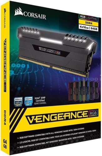 Модуль памяти DDR4 Corsair 4x16Gb CMR64GX4M4K3600C18 фото 5