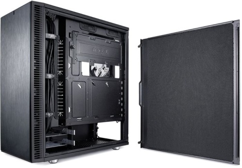 Корпус Miditower Fractal Design Define C TG Black, Window фото 7