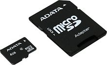 Карта памяти Micro SDHC A-Data 4Gb (AUSDH4GCL4-RA1)