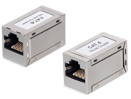 Проходник Cabeus CA-8p8c-C6-SH Проходник Cabeus CA-8p8c-C6-SH