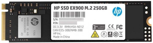 Накопитель SSD M.2 Hewlett Packard 250GB EX900 2YY43AA Накопитель SSD M.2 Hewlett Packard 250GB EX900 2YY43AA