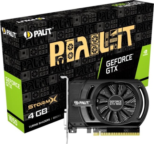 Видеокарта PCI-E Palit 4096Mb PA-GTX1650 STORMX 4G NE51650006G1-1170F фото 9