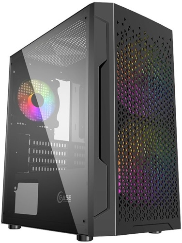 Корпус Minitower PowerCase Mistral Micro Z3B Mesh LED (CMIMZB-L3)