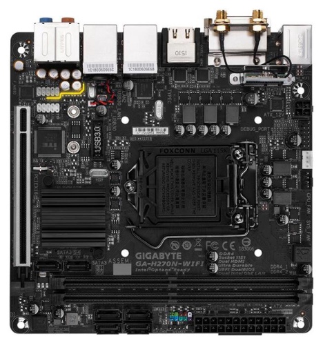 Мат. плата Socket1151 GIGABYTE GA-H270N-WIFI фото 2