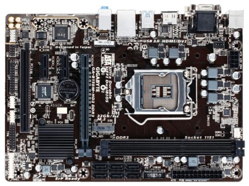 Мат. плата Socket1151 GIGABYTE GA-B150M-HD3