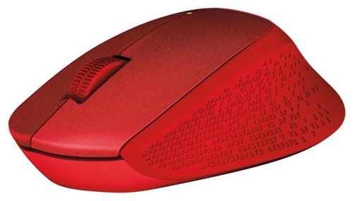 Беспроводная мышь Logitech M330 Silent Plus красный 910-004911 фото 4