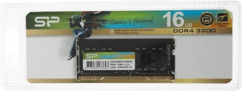 Модуль памяти SO-DIMM DDR4 Silicon Power 16Gb SP016GBSFU320F02 RTL Модуль памяти SO-DIMM DDR4 Silicon Power 16Gb SP016GBSFU320F02 RTL